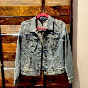 White House Black Market Size M Jean Jacket.